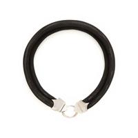 Sabbadini, Diamond, Steel, and White Gold Necklace