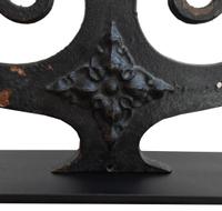 A Bronze Faux Hinge 24.5" W x 4" D x 21.25" H — United States, Circa 1880