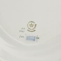 A Royal Copenhagen Flora Danica Porcelain Tureen with Cover and Stand