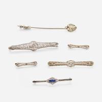 An Assorted Collection of Antique Pins