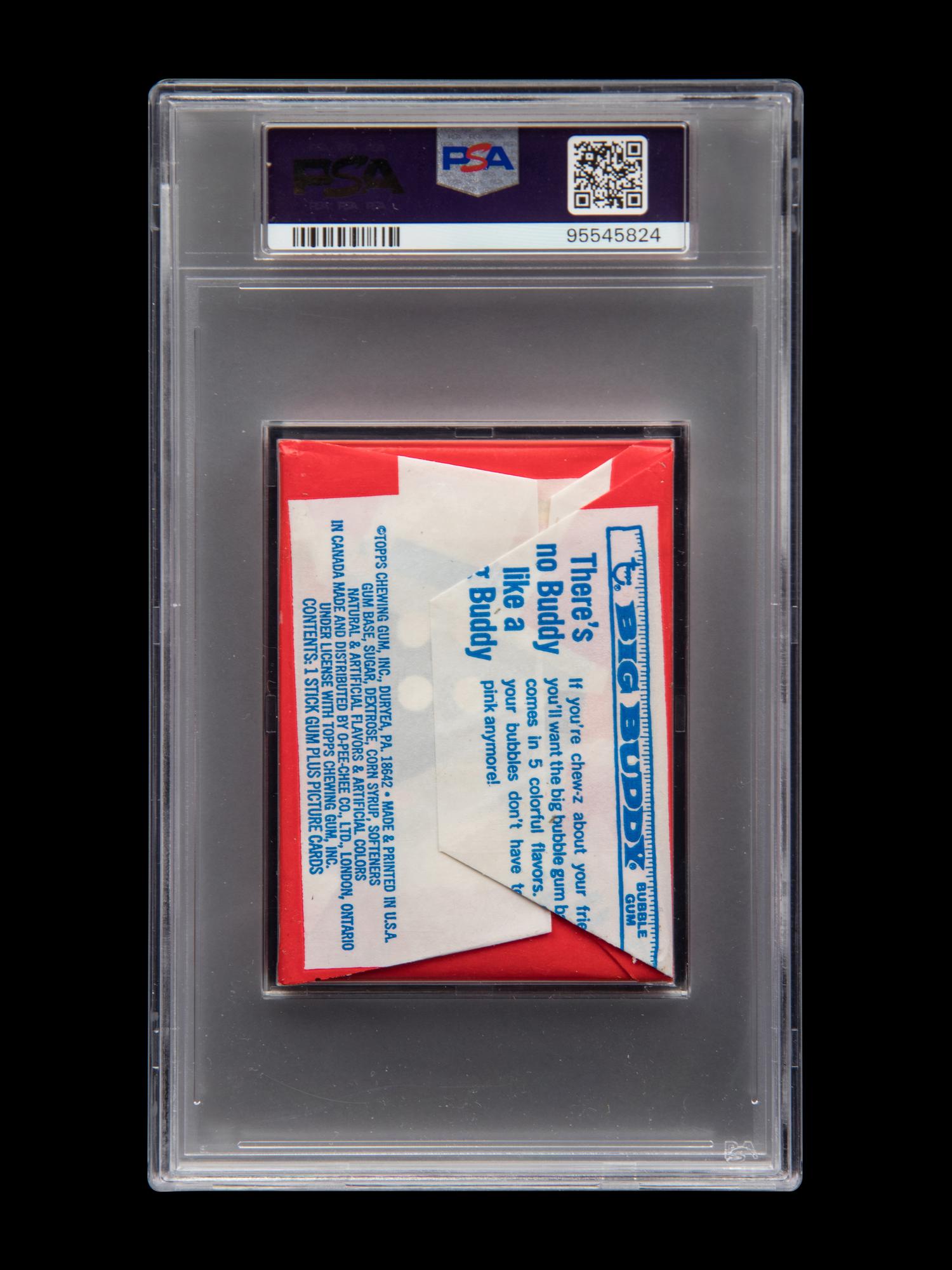 A Sealed Unopened Wax Pack of 1972-73 Topps Hockey Cards (PSA 6 EX-MT)