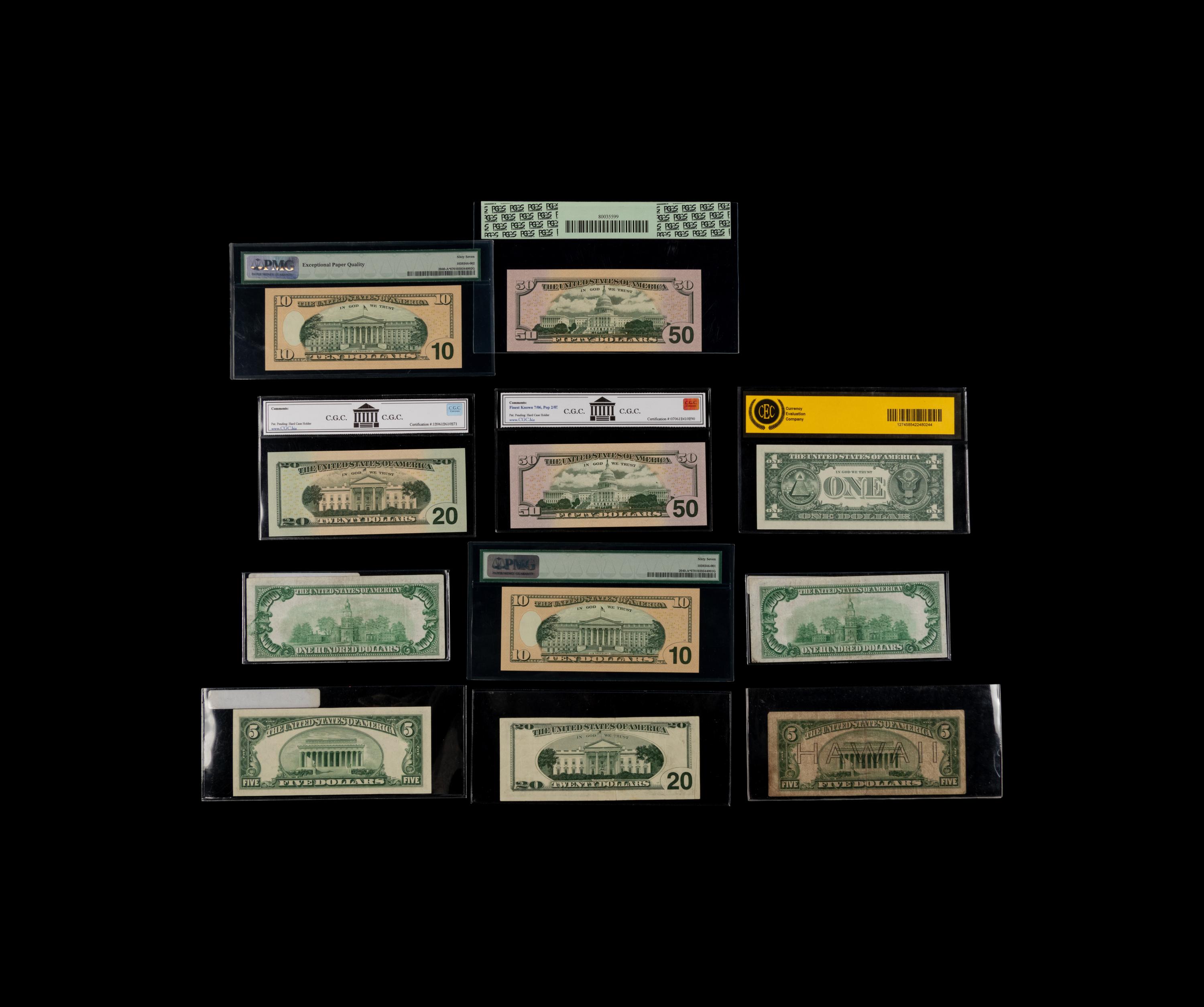 A Collection of United States Small Size Paper Money
