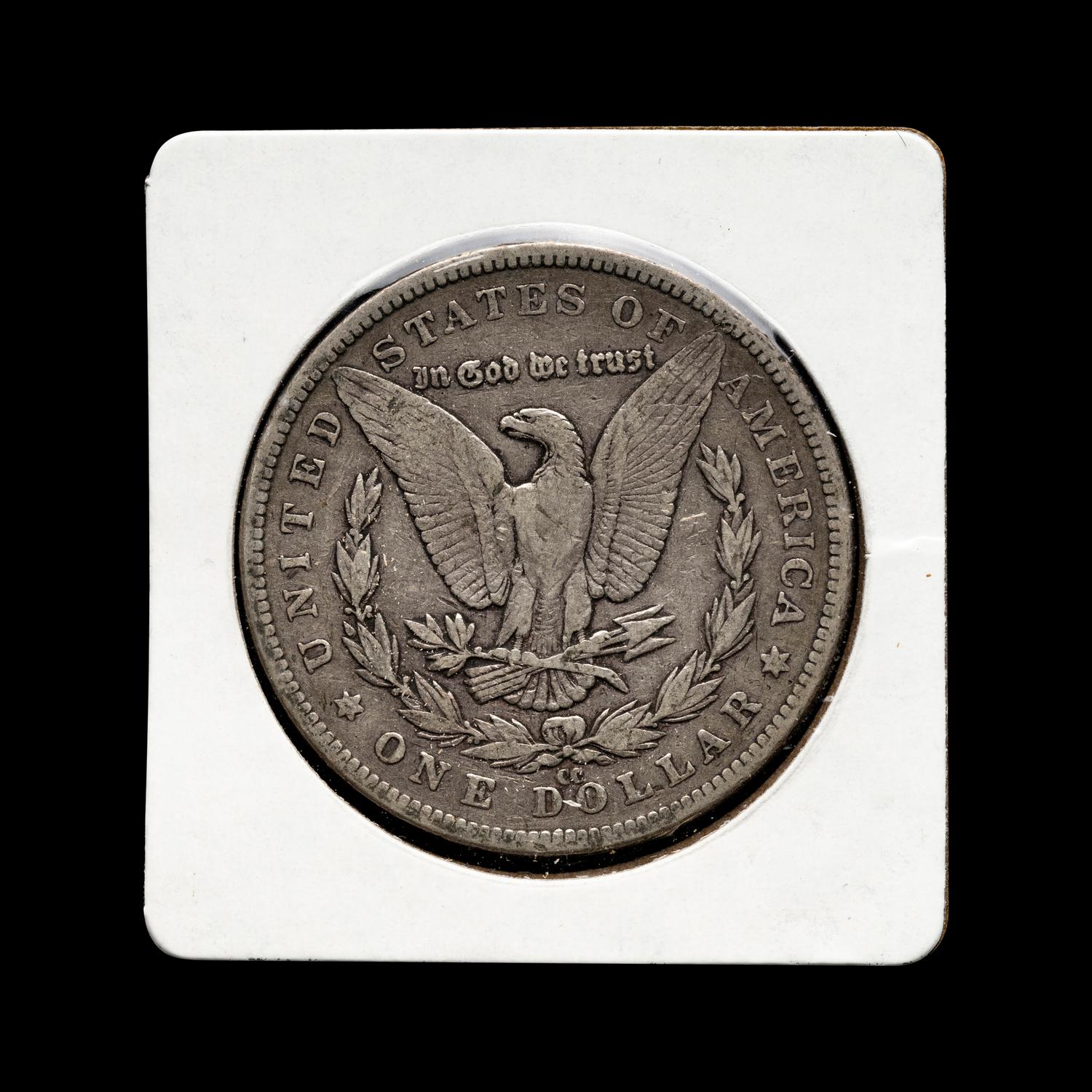 An 1890-CC Morgan $1 Coin