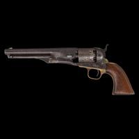 Colt Model 1861 Navy Revolver Inscribed to Confederate Colonel Joel R. Griffin - 62nd Georgia Infantry