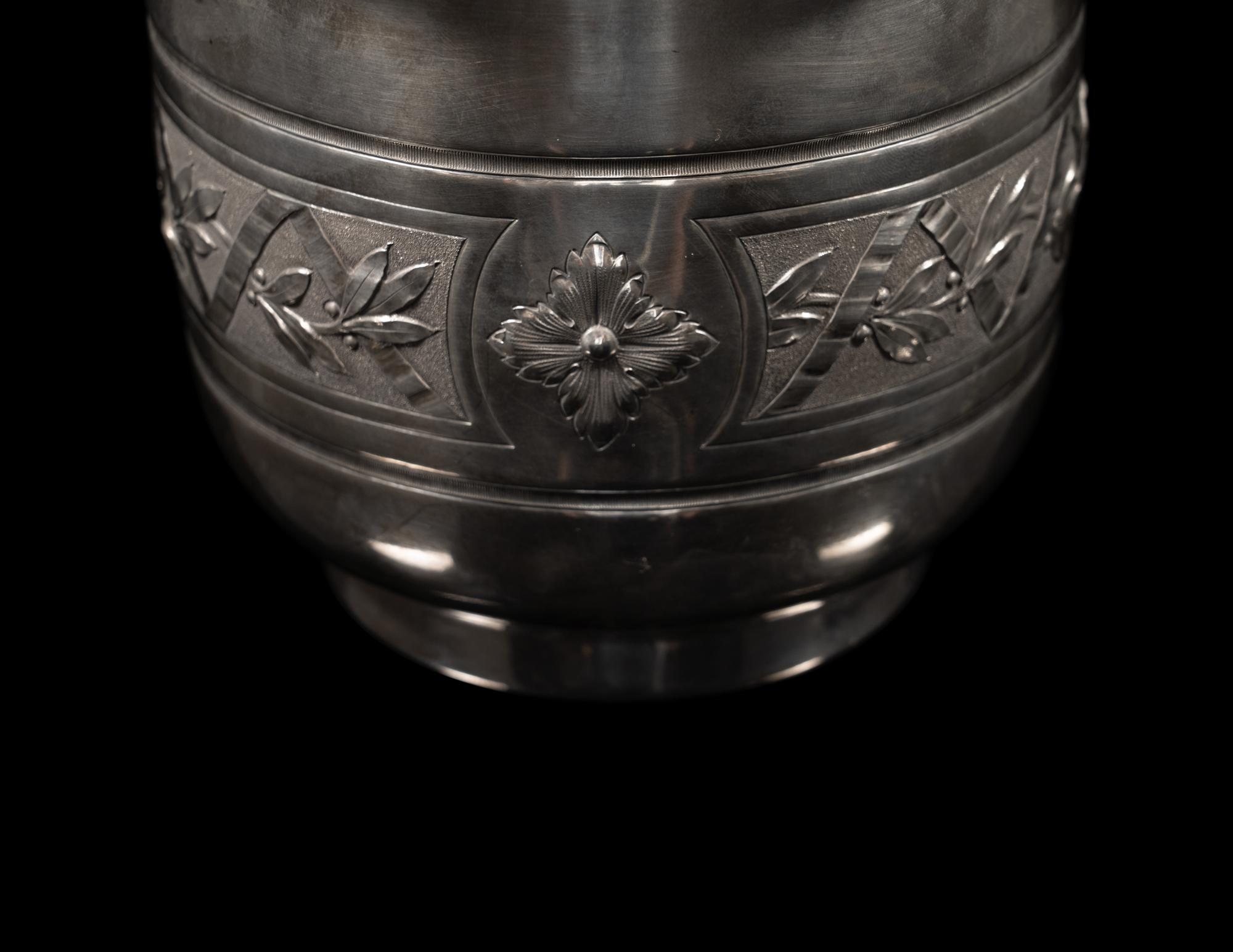 A French Silver Wine Cooler
