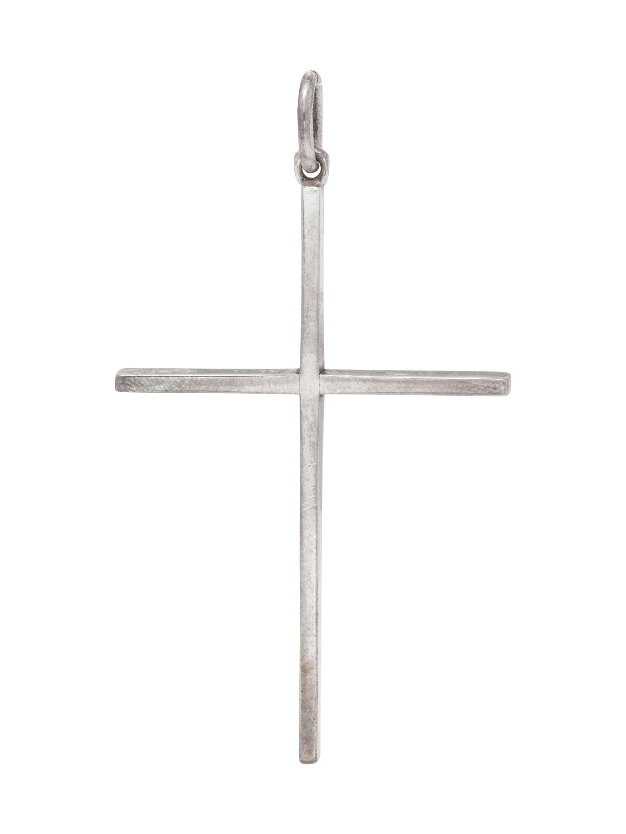 A Sterling Silver Cross, German,