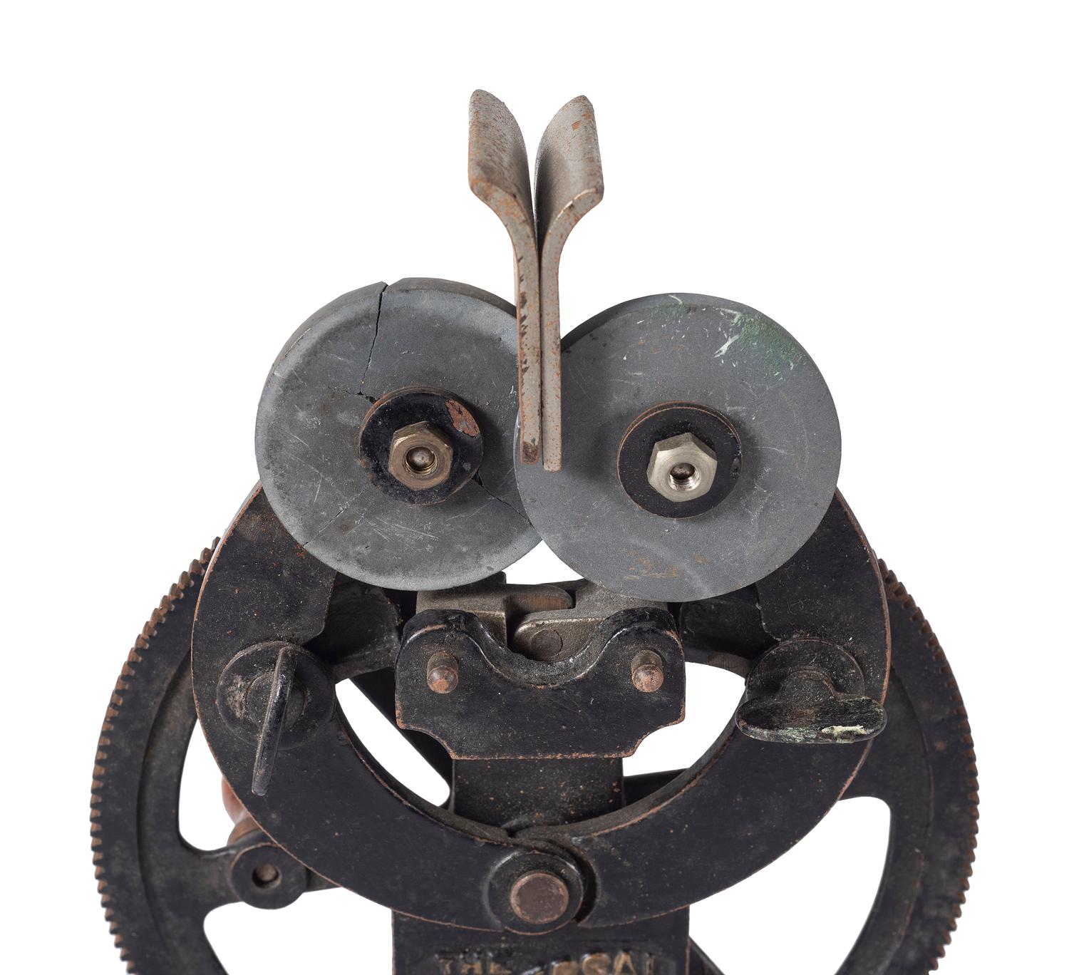 A Hand-Crank Sharpener by The Universal Sharpening Machine Company