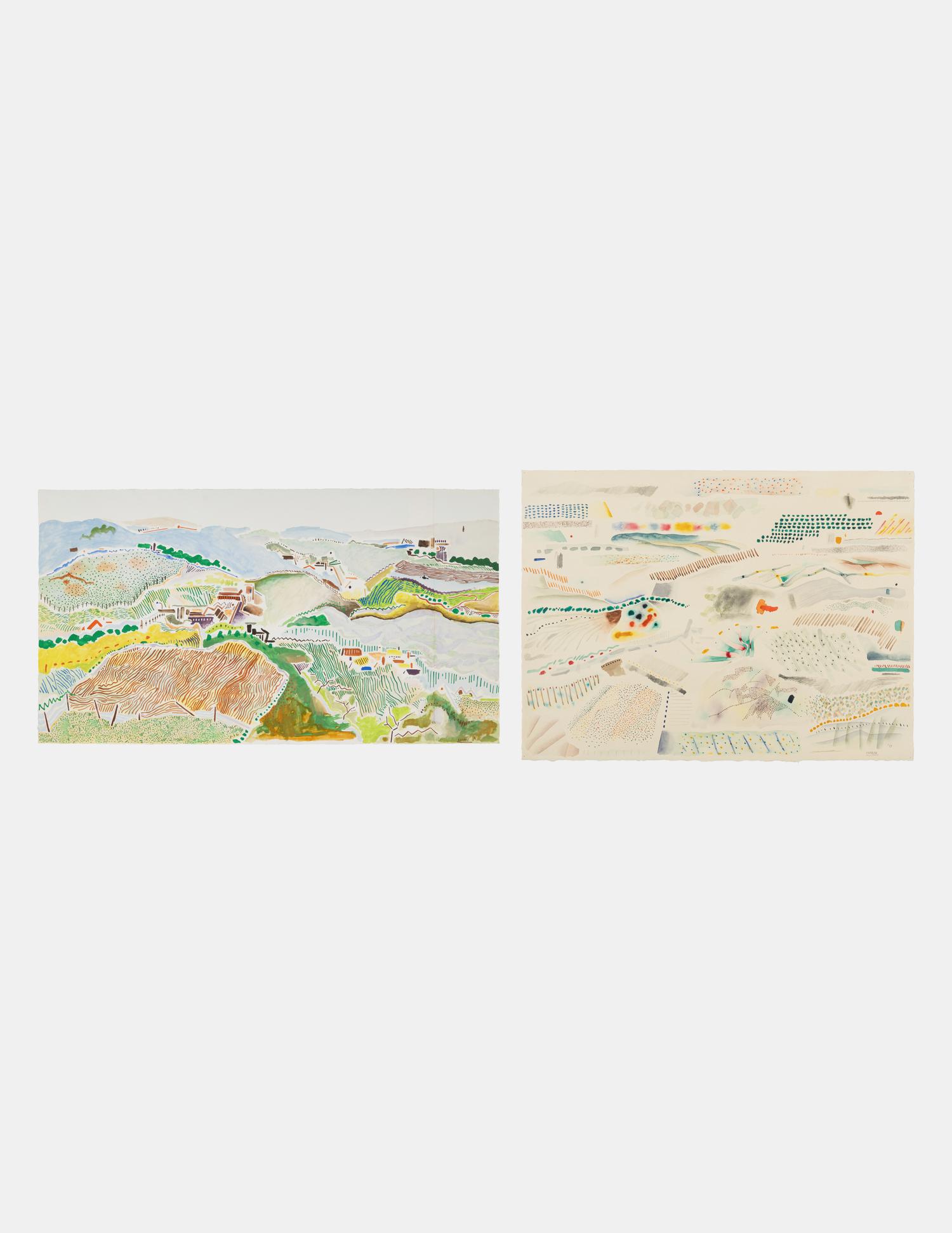 A Pair of Works, 1976 and 1977