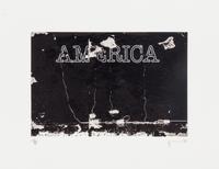 Glenn Ligon, (American, b. 1960), Untitled (America), 2015