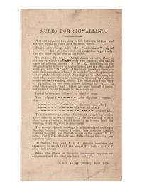 [SCIENCE & TECHNOLOGY]. A group of 2 telegraphy-related items, comprising: