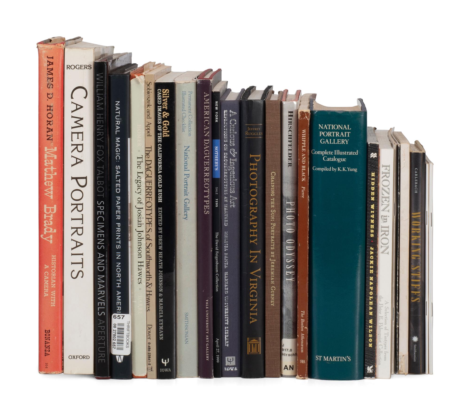 [EARLY PHOTOGRAPHY] 25 works related to photographers, collections, or exhibitions, incl. catalogues