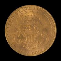 A United States 1907-S Liberty Head $20 Gold Coin