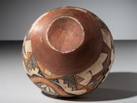 Acoma Four-Color Pottery Olla