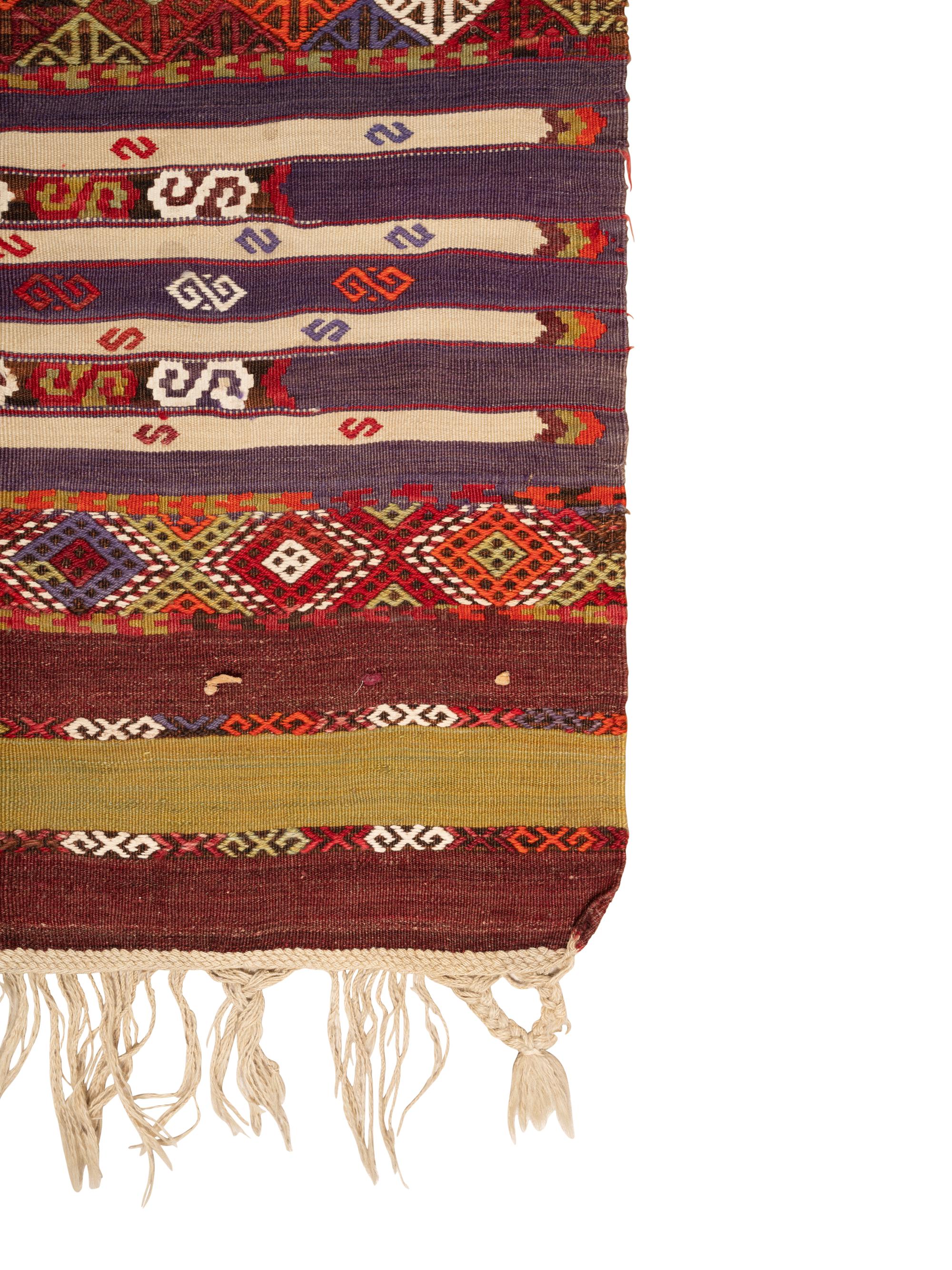 A Turkish Kilim Wool Rug
