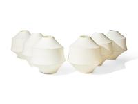 Three Pairs of 'Kimana' Polymer Pendant Lights Designed by VUUE DONATED BY JUAN MONTOYA DESIGN