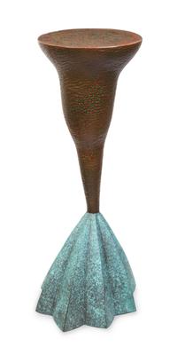 Wendell Keith Castle, (American, b. 1932), Mermaid pedestal, 1998