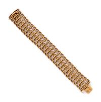 TIFFANY & CO., YELLOW GOLD BRACELET
