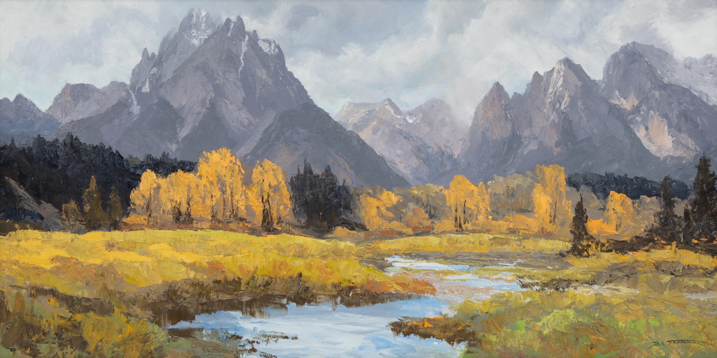 Tetons On A Stormy Day