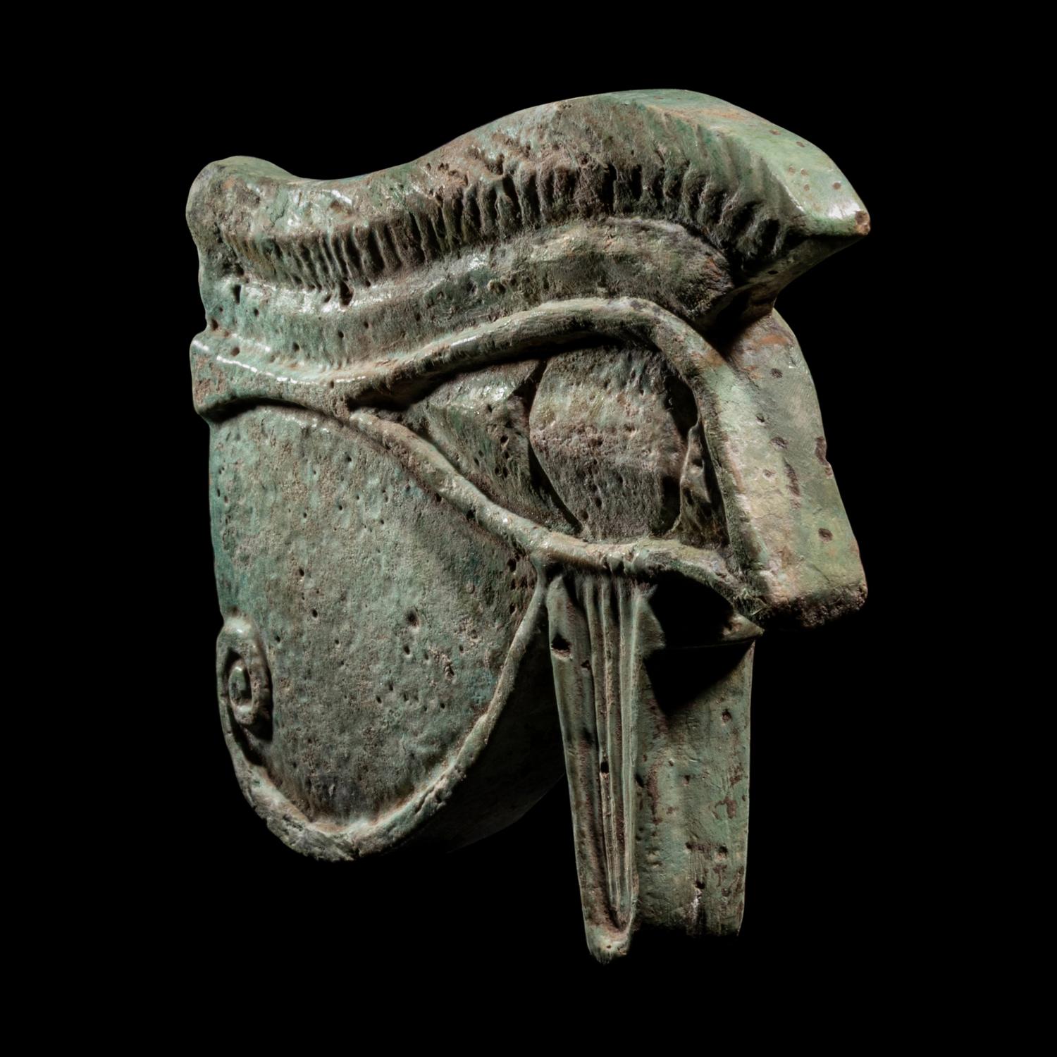 An Egyptian Faience Wadjet