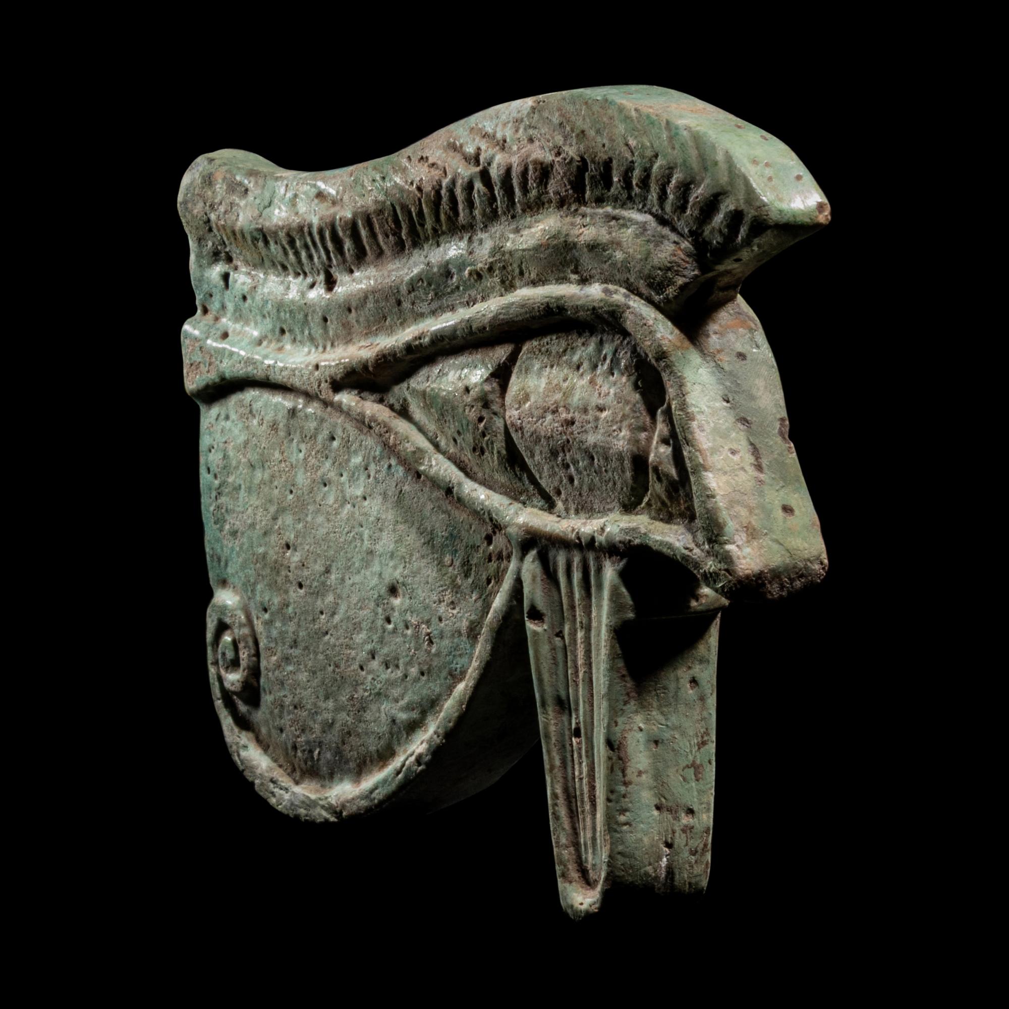 An Egyptian Faience Wadjet