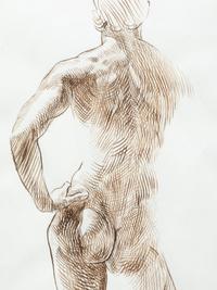 Various Artists Group of Three Figural Studies:
