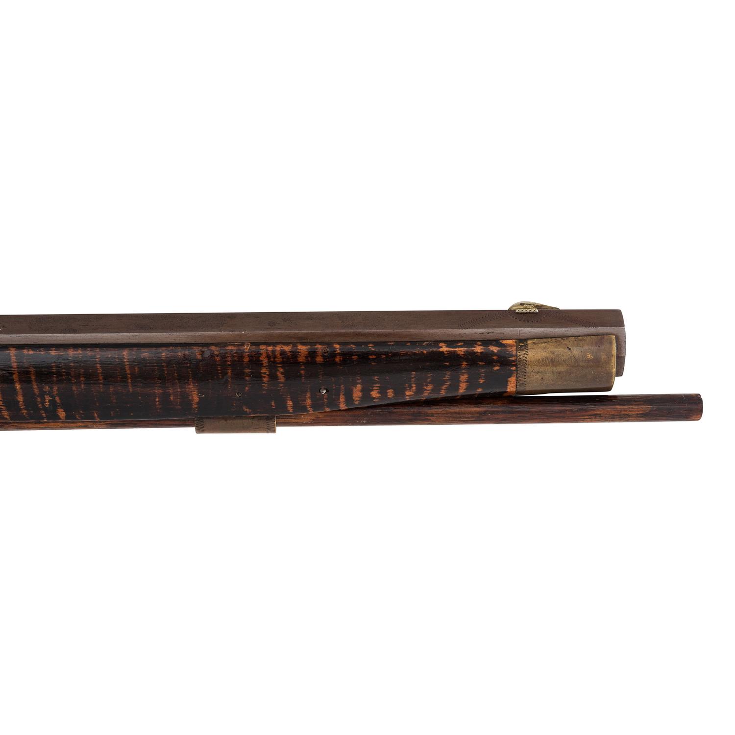 Exceptional Leman Flintlock Chief's Grade Rifle