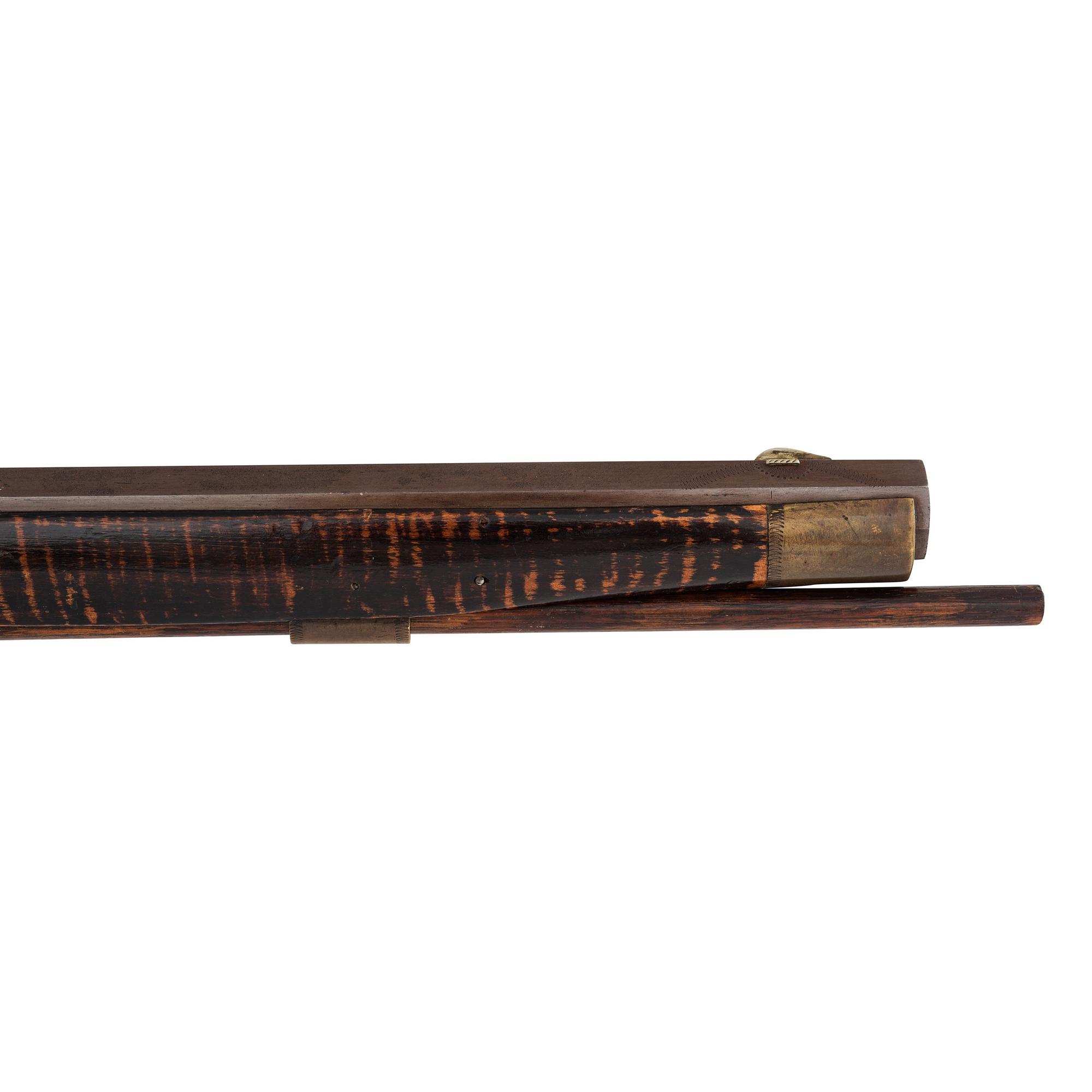Exceptional Leman Flintlock Chief's Grade Rifle