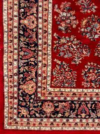 A Sarouk Wool Rug