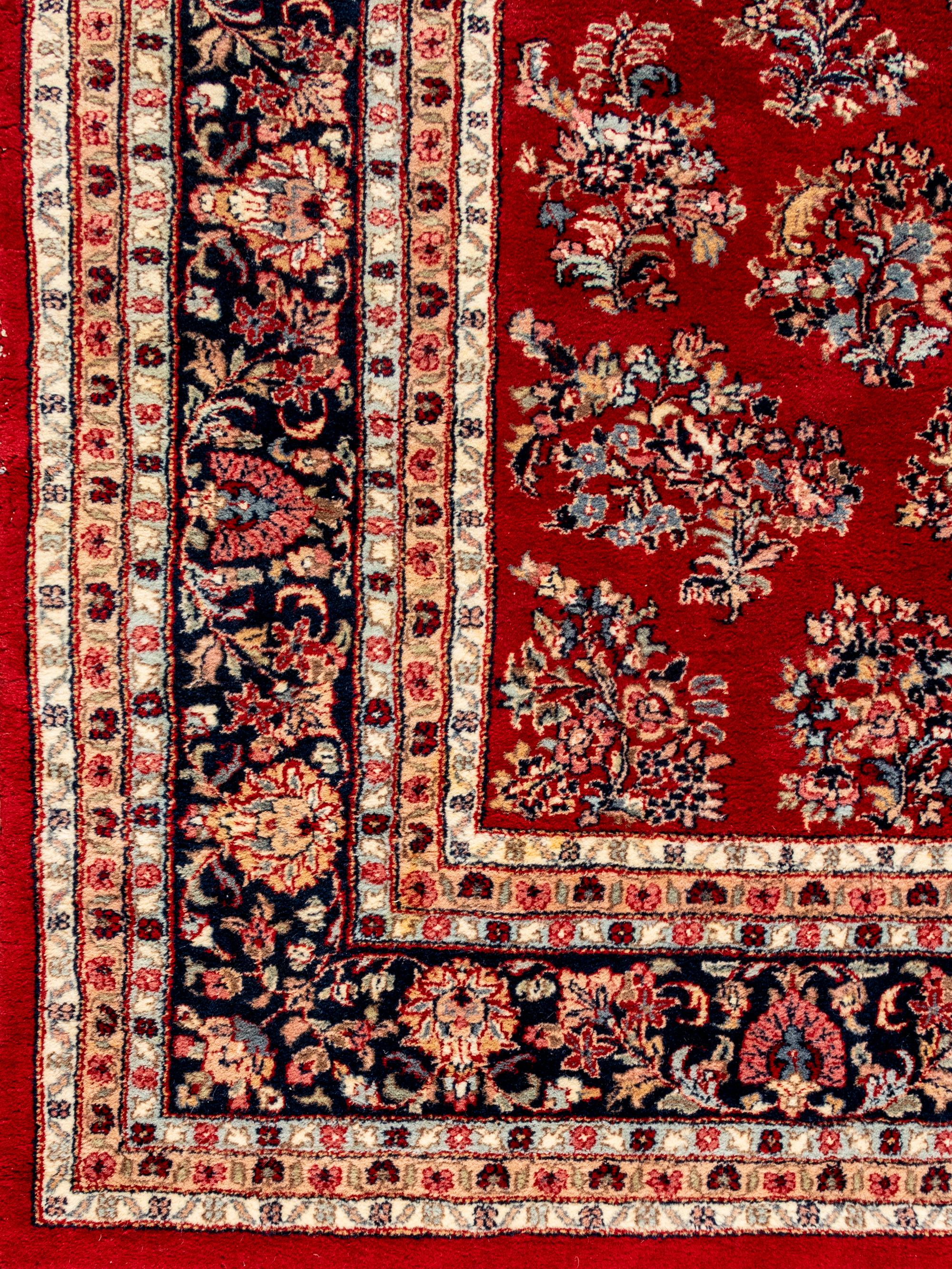 A Sarouk Wool Rug