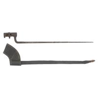 Extremely Rare Confederate Bayonet Scabbard by N Crown & Company of Columbus, GA