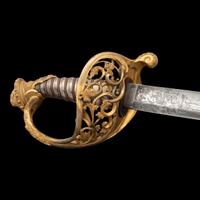 Very Fine Schuyler, Hartley & Graham Presentation Sword of Lt. Col. C.S. Hansen, 20th KY Inf. & 37th KY Mounted Inf.- WIA & POW at Saltville, VA