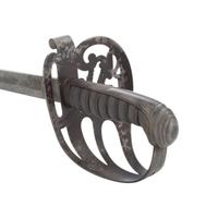 Non-Regulation Staff & Field Officer's Sword of Lt. Isaiah Robison - 28th PVV - KIA at Peachtree Creek