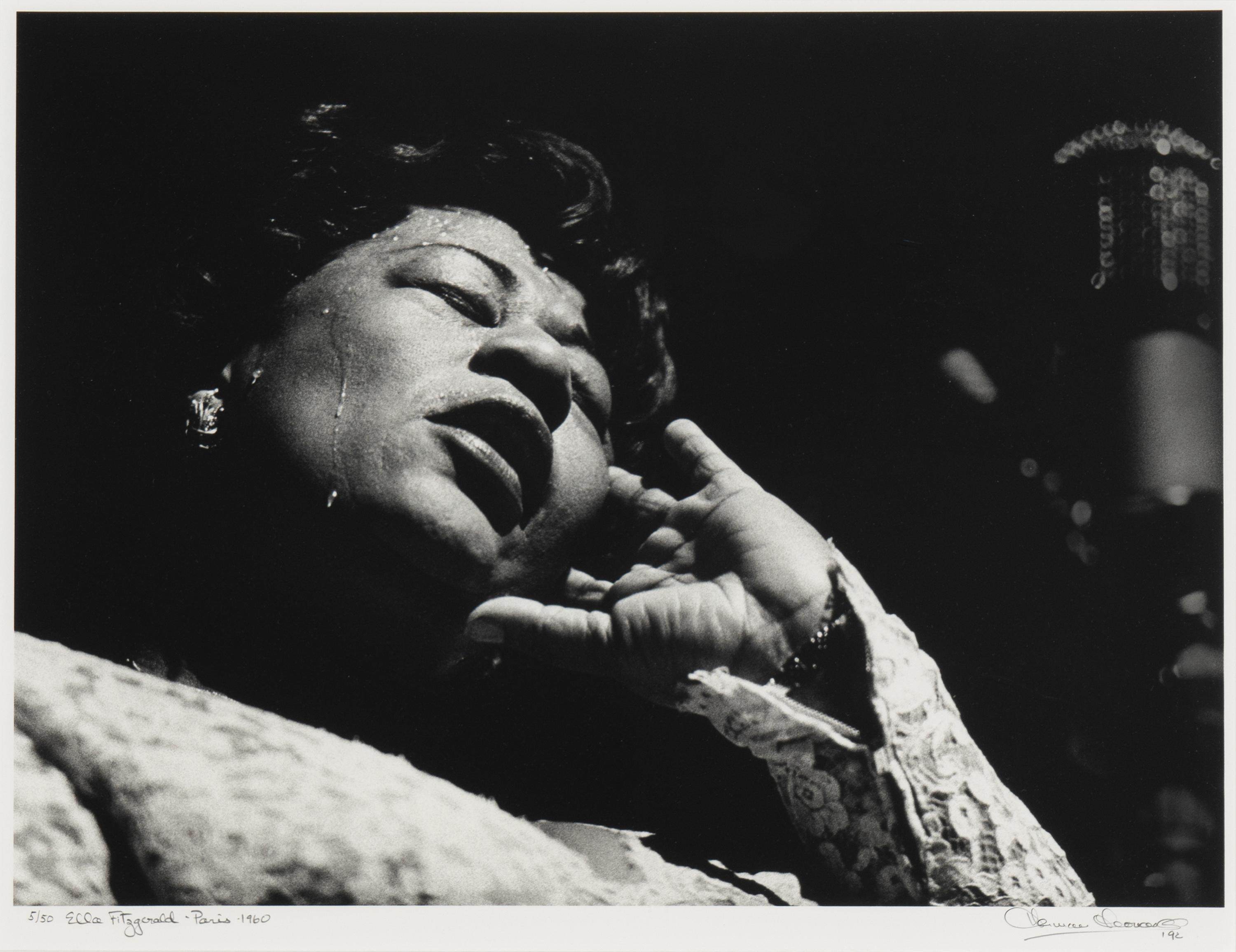 Herman Leonard (1923-2010) Ella Fitzgerald, Paris, 1960