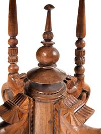 An Anglo-Indian Teakwood Center Table