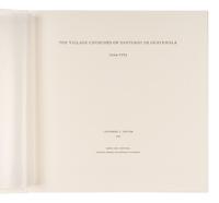 DOCTER, Catherine E. The Village Church Facades of Santiago de Guatemala 1524-1773. Santiago Zamora: Libros San Cristobal, 2010.