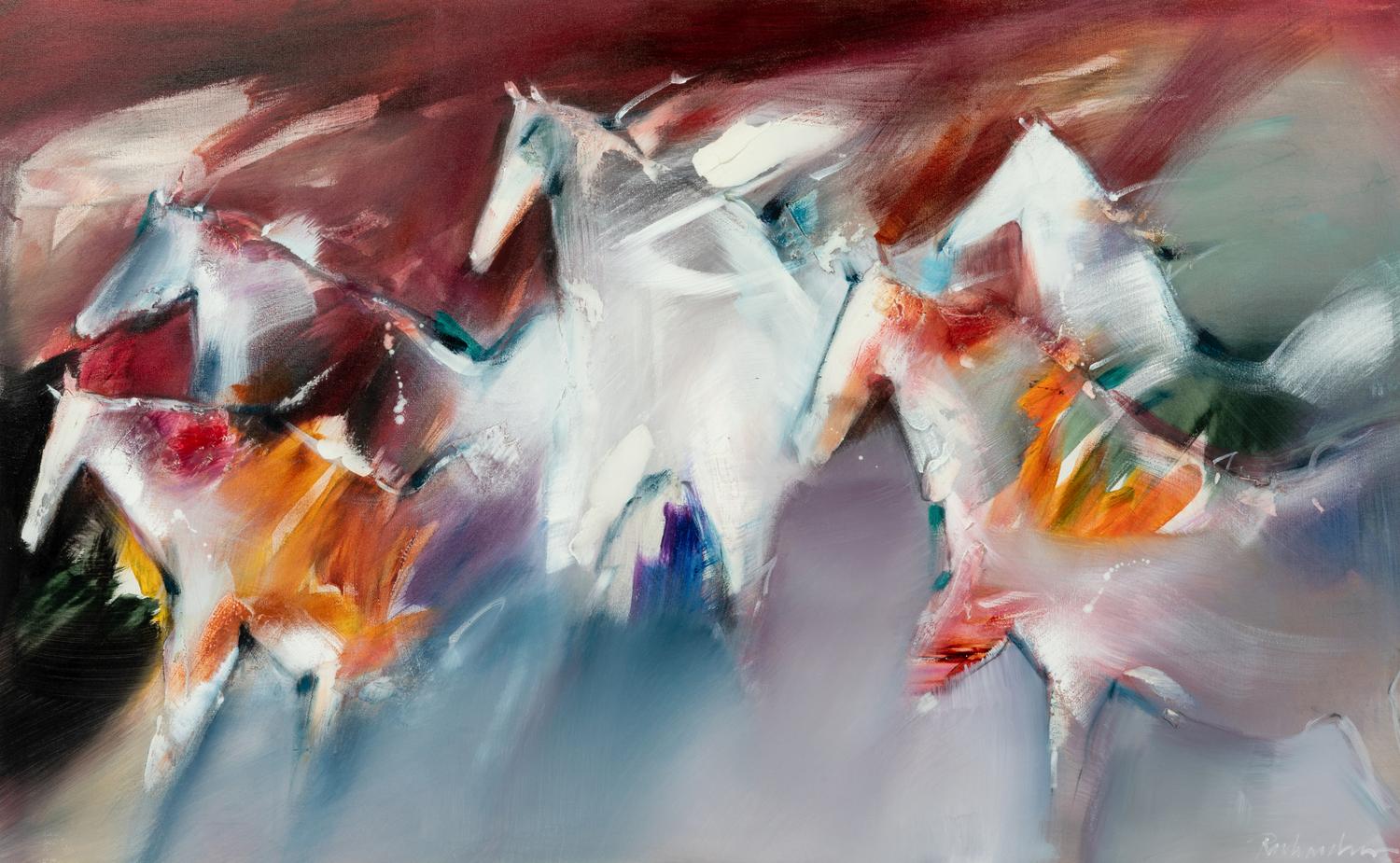 Abstract Horses