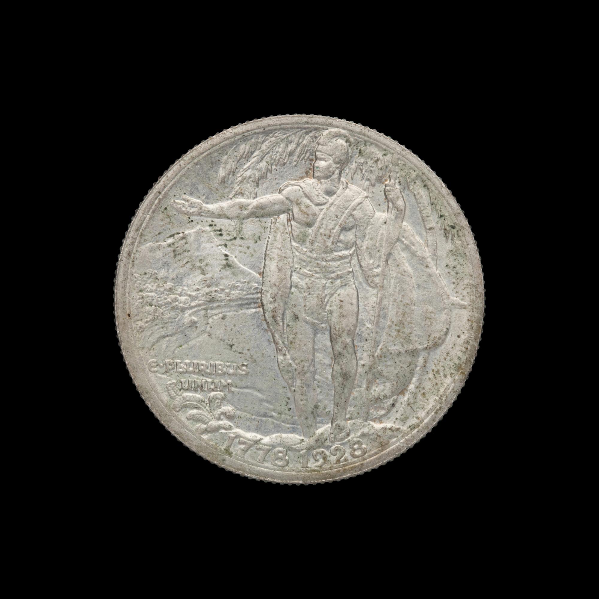 A 1928 Hawaiian Commemorative 50c Coin