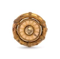 Etruscan Revival, Gold Pendant/Brooch
