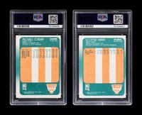 A Group of PSA Graded 1988 Fleer Michael Jordan and Scottie Pippen Basketball Cards,