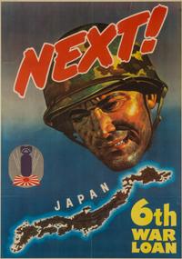 (WWII POSTERS) Four WWII propaganda posters.