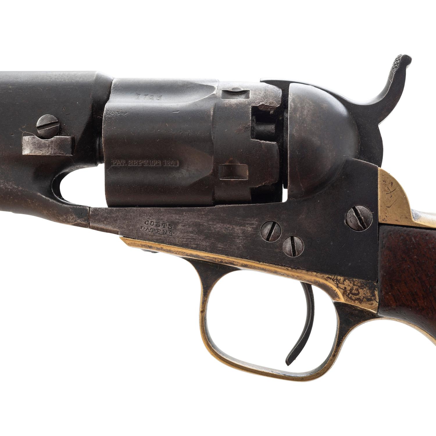 Inscribed Colt Pocket Police of Captain Charles E. Rand 1st Mass. Infantry - KIA at Chancellorsville