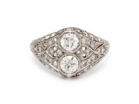 ANTIQUE, DIAMOND RING
