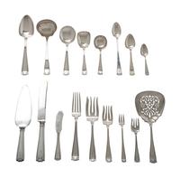 An American Silver Flatware Service