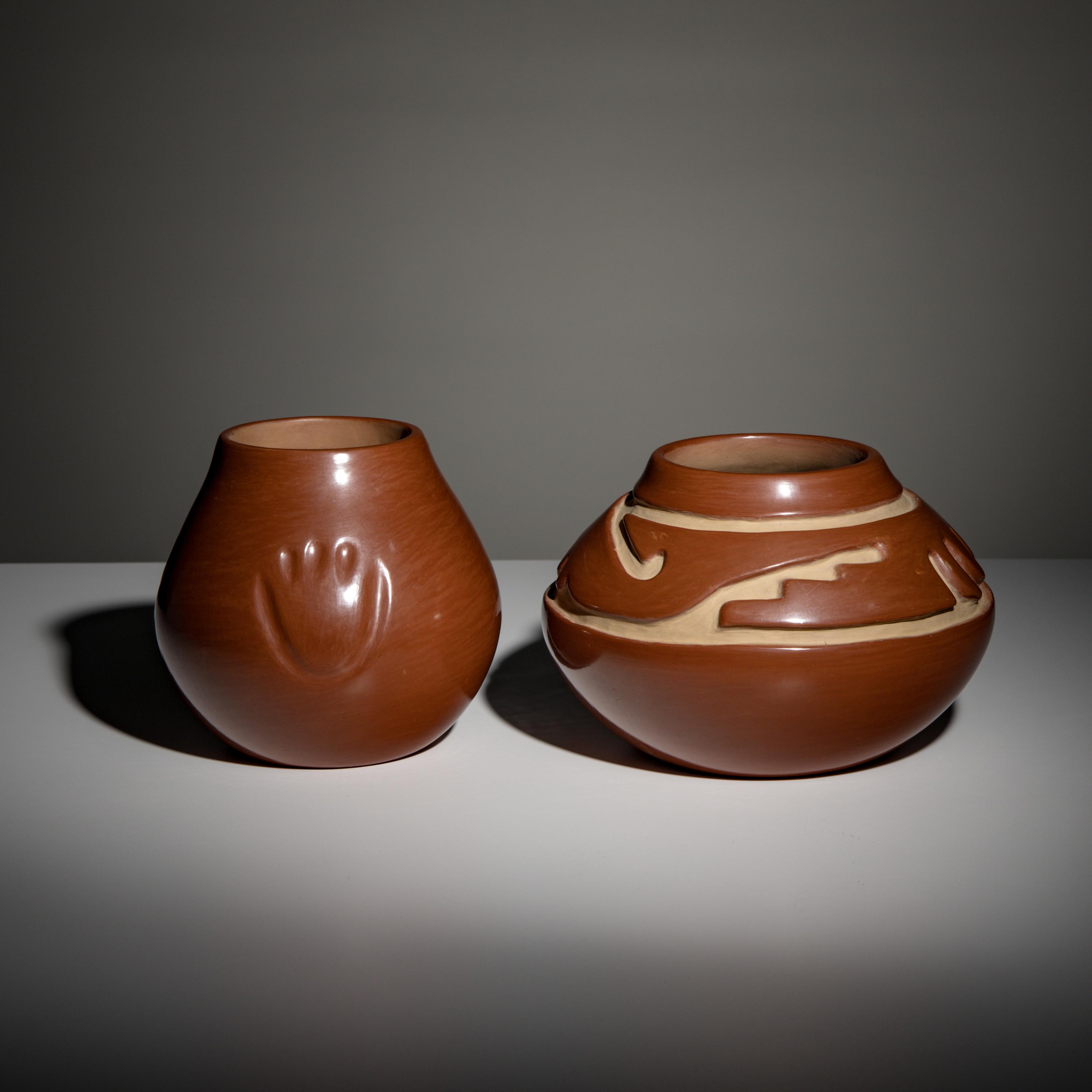 Margaret Tafoya (Santa Clara, 1904-2001) — Redware Pottery