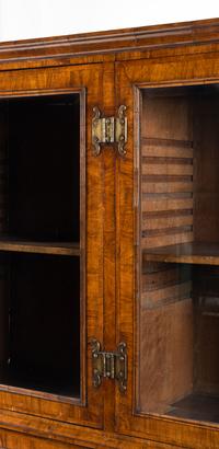 An English Walnut Bookcase