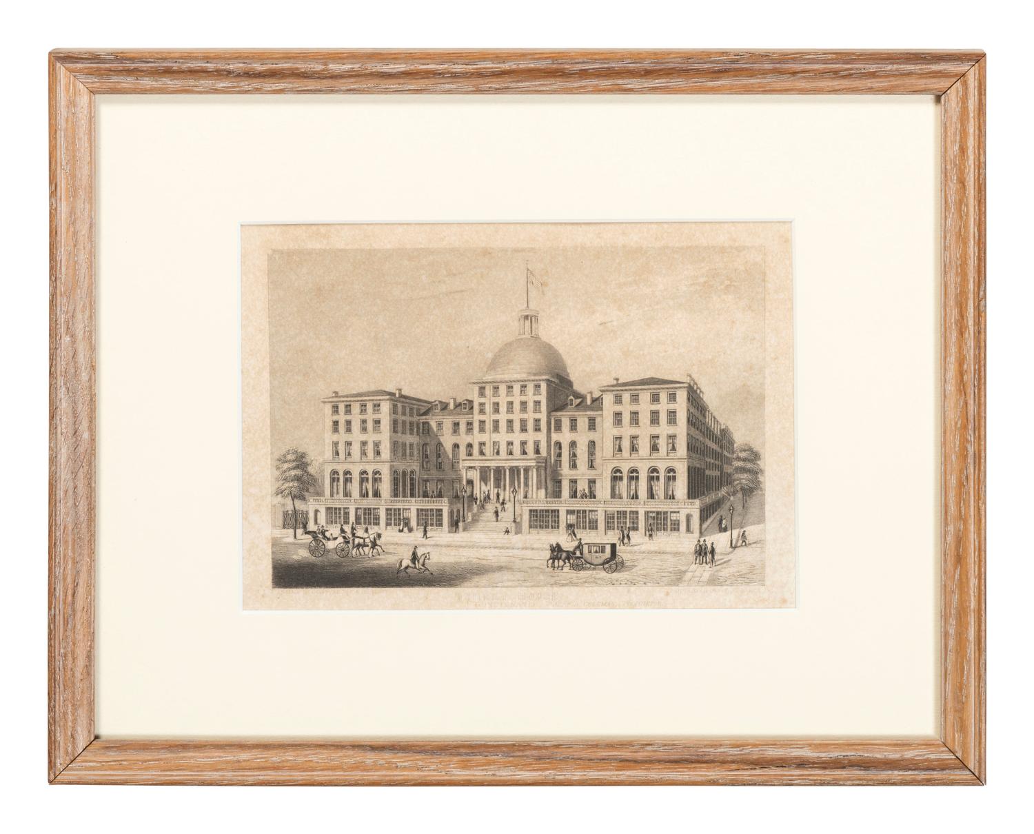 Six Cincinnati Engravings by Doolittle & Munson