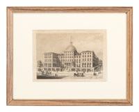 Six Cincinnati Engravings by Doolittle & Munson
