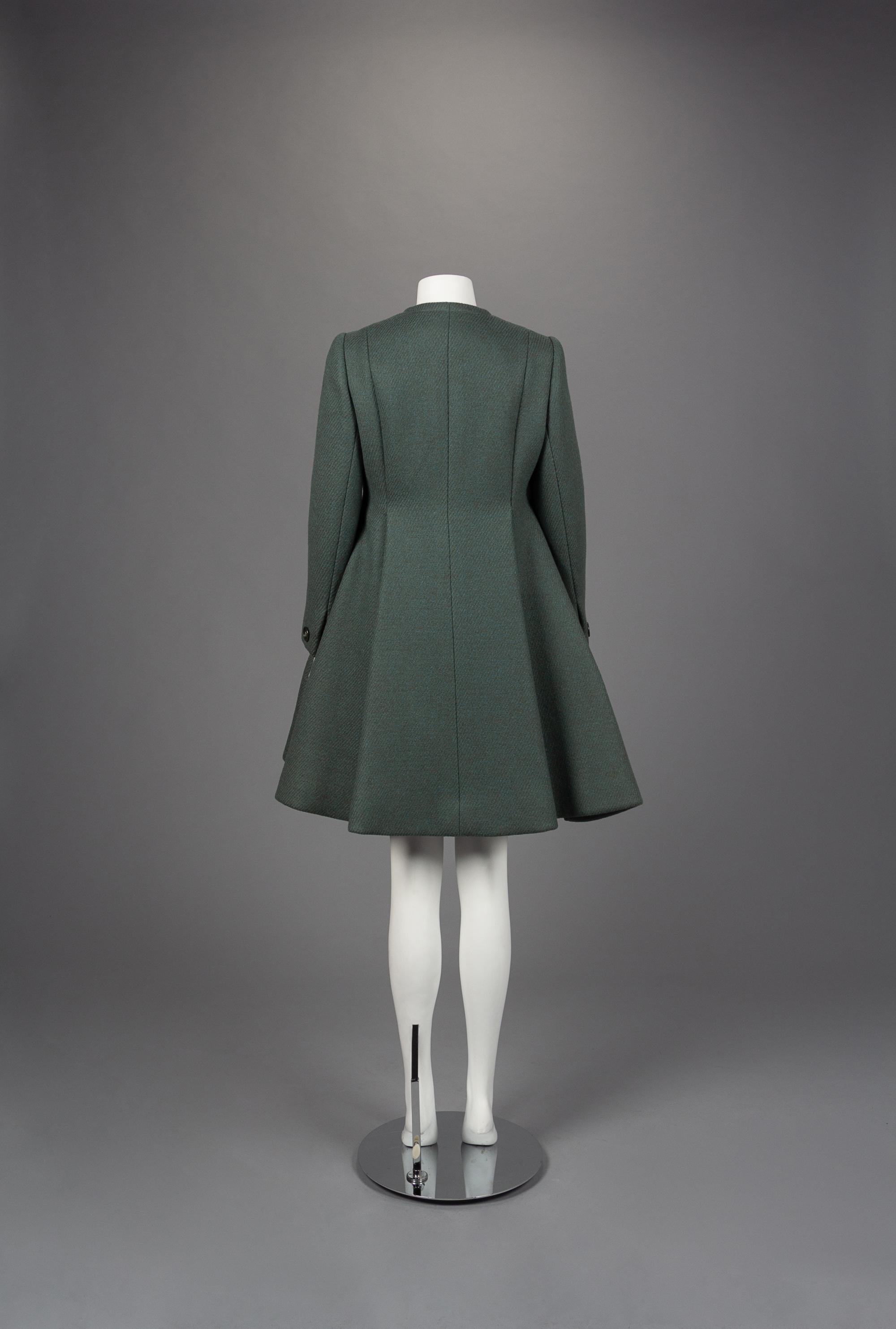 Geoffrey Beene Coat with Scarf, c.1967