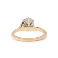 YELLOW GOLD AND DIAMOND RING