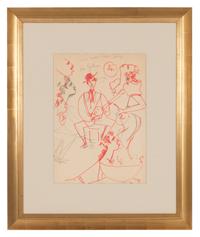 Marbella I ( Study for the Flamenco Panels in Ana de Pombo's Boutique) , 1961